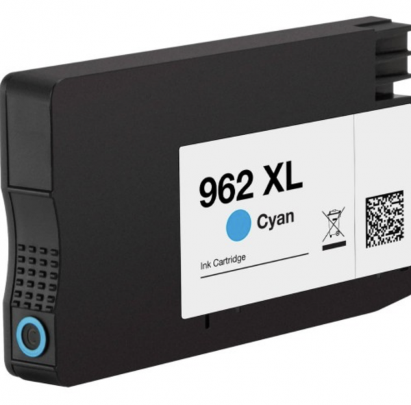 HP 962XL Cyan Inkjet Cartridge (Anti-Upgrade and HP+ HP 962XL Cyan Inkjet Cartridge Anti-Upgrade and HP+