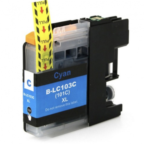 Brother LC103 XL Cyan Ink Cartridge, High Yield (LC103CS)