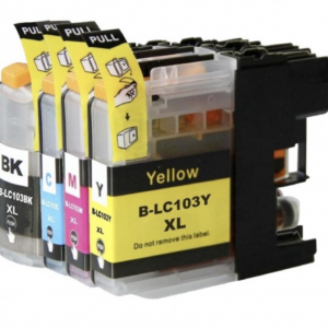 product_prod_THazVbc8gTgCwe_1761391067.png Brother LC103 XL High-Yield Colour Ink Cartridges, 3 Pack