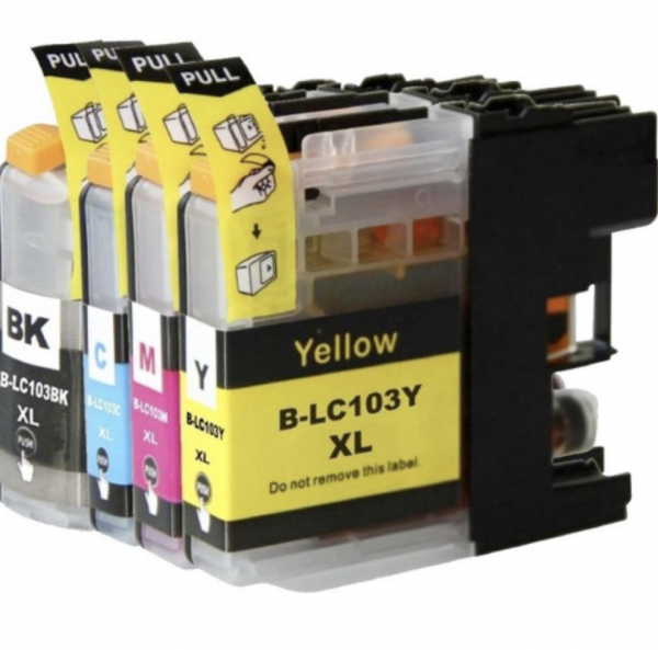 product_prod_THazVbc8gTgCwe_1761391067.png Brother LC103 XL High-Yield Colour Ink Cartridges, 3 Pack