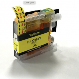 product_prod_THf9mxg0h5JFu6_1761391062.png Brother LC203 XL High-Yield Yellow Ink Cartridge